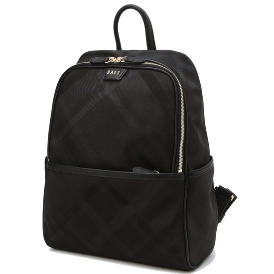 체크 백팩 DCBA3F893BK