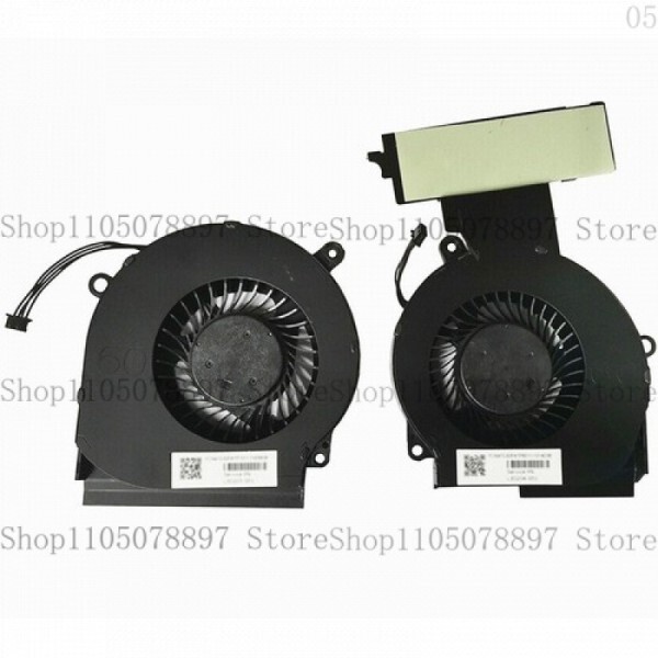 HP OMEN 4 Pro 15-DC TPN-Q211용 J CPU 냉각 GPU 팬