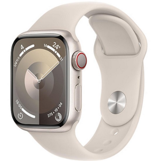 APPLE 워치 시리즈9 41mm Cellular 스타라이트 알루미늄 (스포츠밴드)_이미지