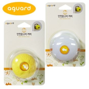 생활낙원 방문 손잡이 원형 안전 문고리 커버_이미지