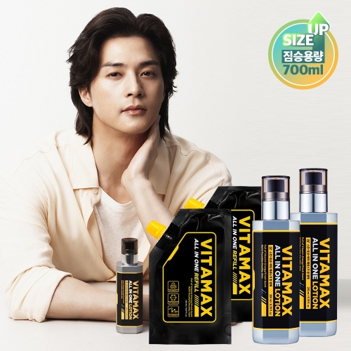 미프 비타맥스 남성용 올인원 로션 본품 200ml + 리필 150ml 2세트_이미지