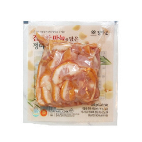 건강한 마늘을 담은 훈제오리 200g