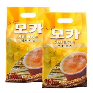 모카씨엔티 모카카페 마일드 커피믹스 100T 2개 200T 일회용