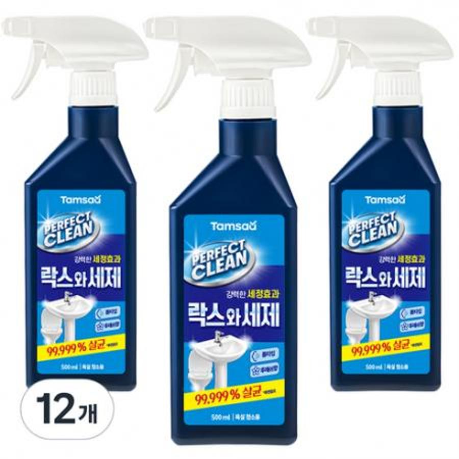 탐사 락스와 세제 500ml (12개)_이미지