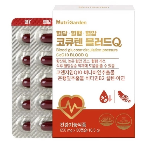  뉴트리가든 코큐텐 블러드Q 30정 [3개]