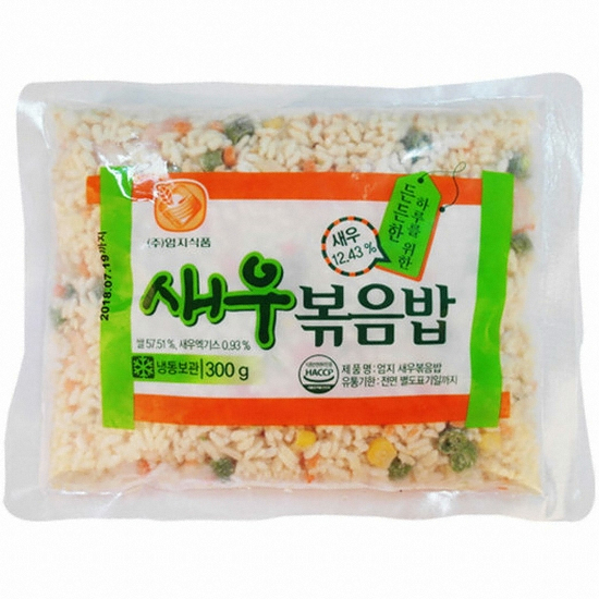 엄지식품 새우볶음밥 300g (1개)