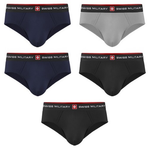 스위스밀리터리 삼각 팬티 (5매)_이미지