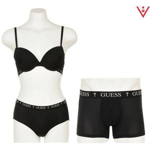 게스 게스언더웨어 아웃밴드 커플속옷세트 GBWBR861BK/GBWBP861BK/GBMDR861BK