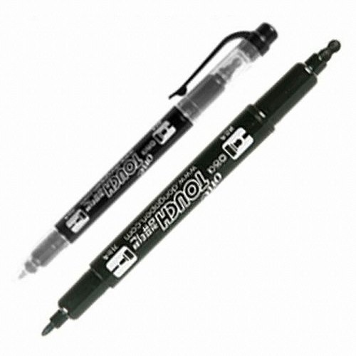 동아 원터치 컴퓨터용 사인펜 (1개)_이미지