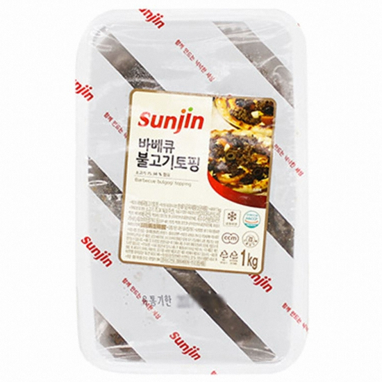 선진FS 바베큐 불고기토핑 1kg (1개)_이미지