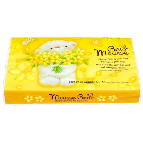 아네모네 무스베어 여행용 티슈 60매 (3팩)_이미지