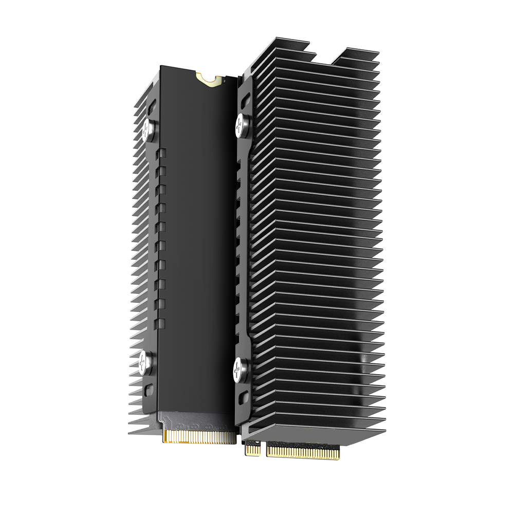 장우컴퍼니 JW-HTK09 M.2 SSD 고성능 방열판 (블랙)_이미지