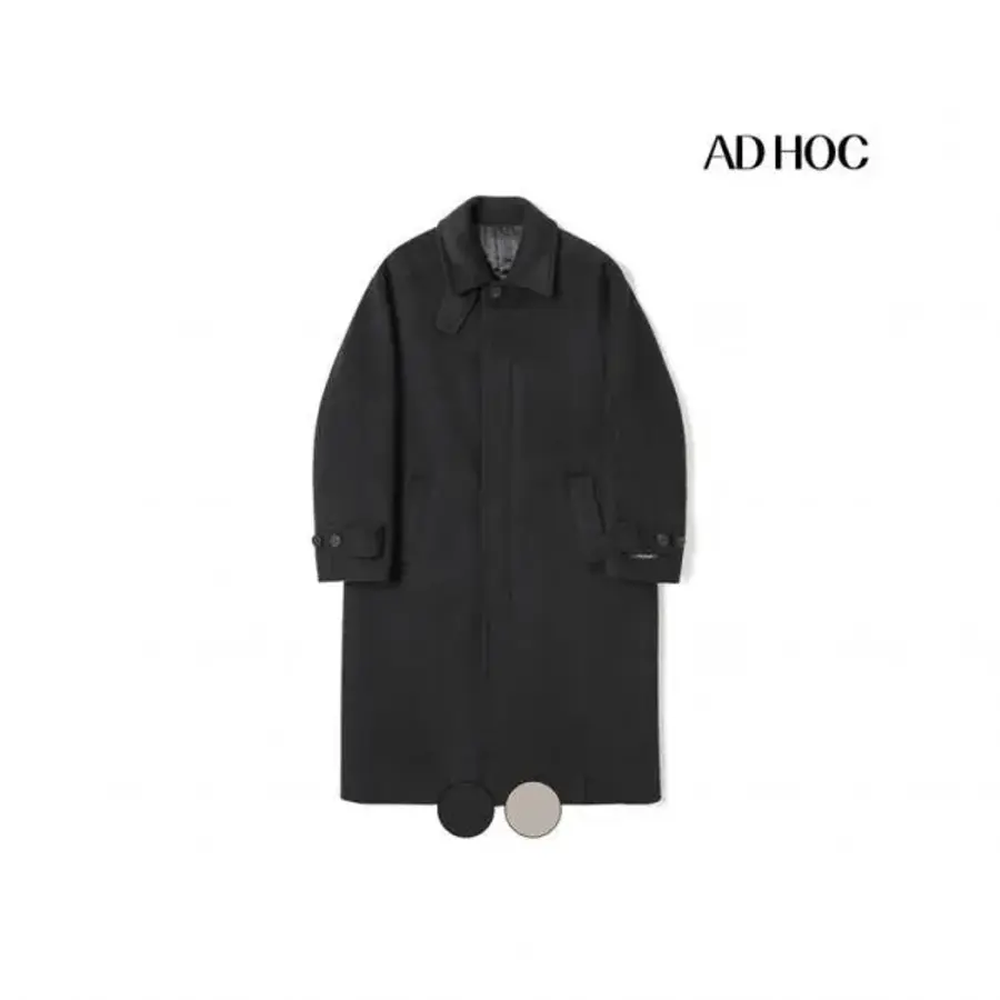 동광인터내셔날 애드혹 남녀공용 세미오버 발마칸 코트 HBAHCA1