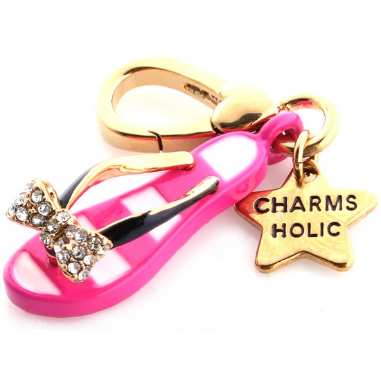 엘제이뉴욕 Pink beach sandals charm_cks068_이미지