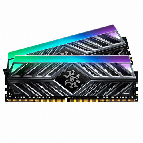 ADATA DDR4-3200 CL16 SPECTRIX D41 티타늄 그레이 패키지 (16GB(8Gx2))_이미지