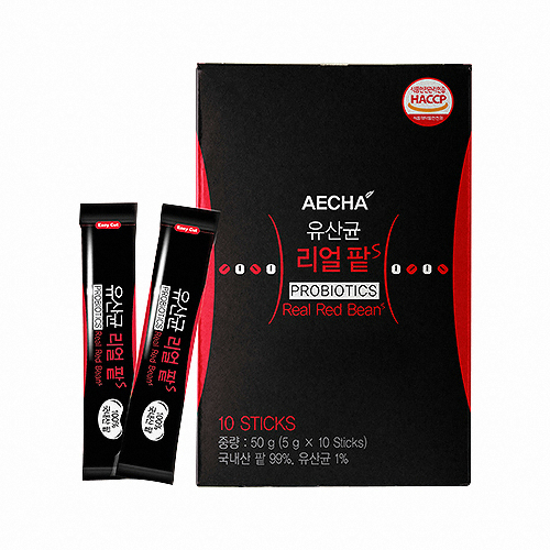 애차 유산균 리얼팥s 5g 10스틱 (4개)