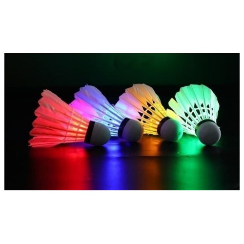 마이또바기 배드민턴 깃털 셔틀콕 LED 4개입