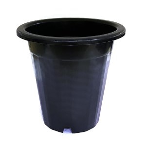화분백화점 플라스틱화분 각분 검정 9호 분갈이흙 화분 모종_이미지