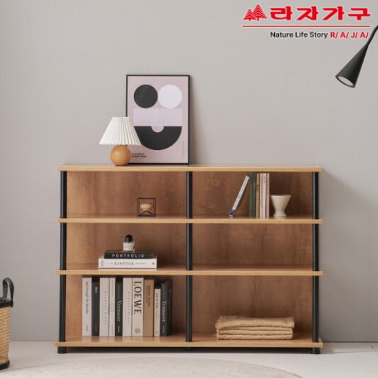 라자가구 리브 데스틴 3단 다용도 선반장 1200