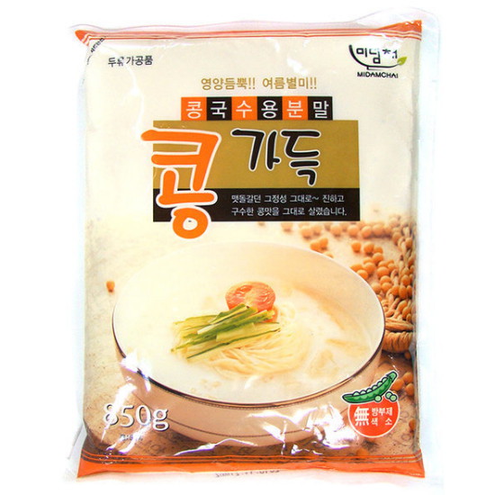 미담채 콩국수용 분말 콩가득 850g (1개)_이미지
