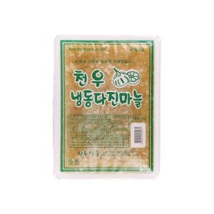 천우식품 천우 냉동 다진마늘 1kg (10개)_이미지