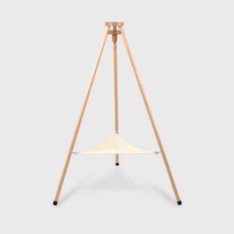 캠핑 우드 램프 스탠드