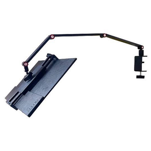 포터블모니터 태블릿 클램프 자바라 침대 거치대 P3PF-2828