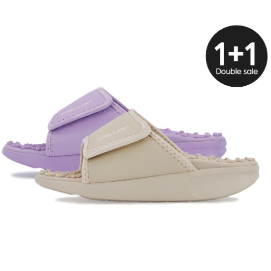 칼로링+베드킹 커플 지압 슬리퍼