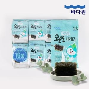 바다원 국산 완도 파래김 도시락김 4g [128개]