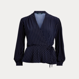  폴로랄프로렌 Stretch Jersey Wrap Top