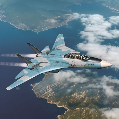아카데미과학 1/72 F-14A 이란 이슬람 공화국 공군_이미지