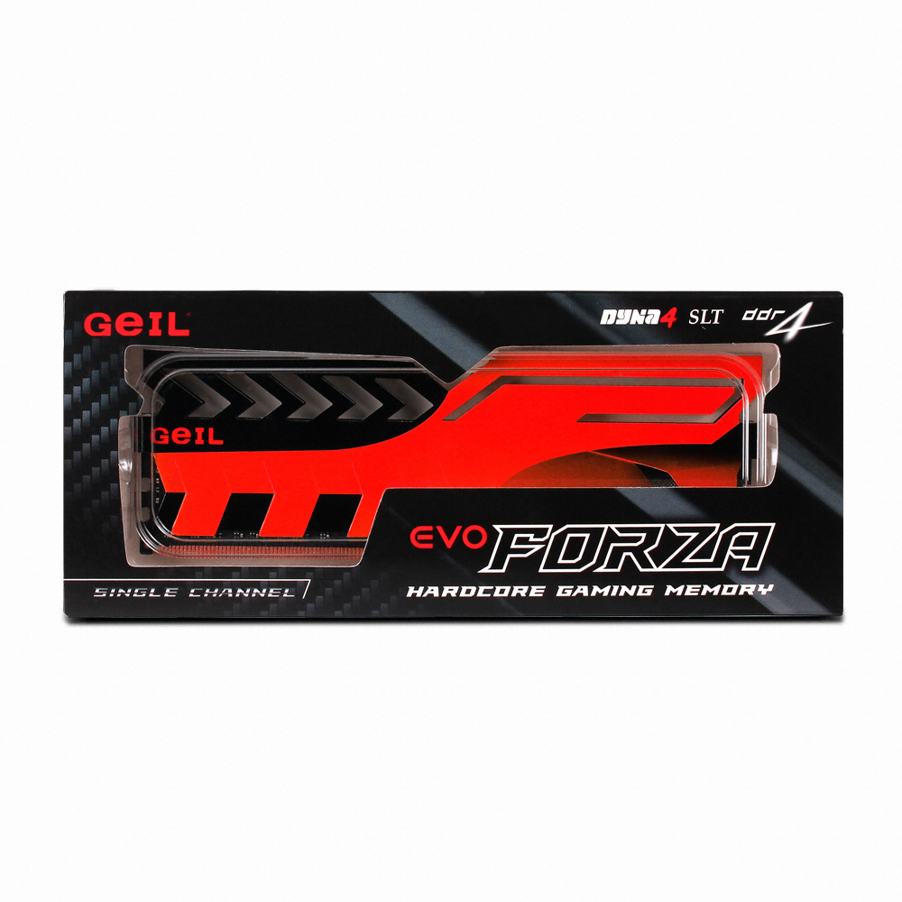 GeIL DDR4-3200 CL16 EVO FORZA 레드 패키지 (16GB(8Gx2))_이미지