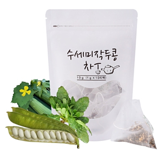 양원농장 수세미 작두콩차 10T (1개)_이미지