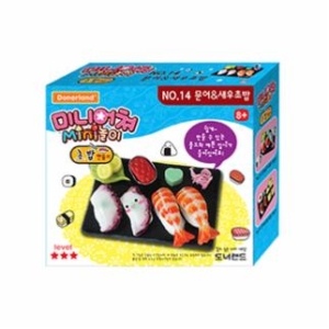 도너랜드 미니어쳐 No.14 문어&새우초밥 만들기 (10개)_이미지