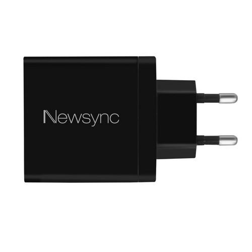 비트엠 Newsync PD PPS 65W 3포트 GaN 충전기 PD65WC2A1_이미지
