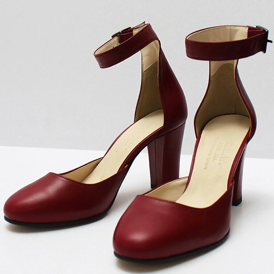 로맨틱무브 Round Angle Strap R16H048 (Wine)_이미지