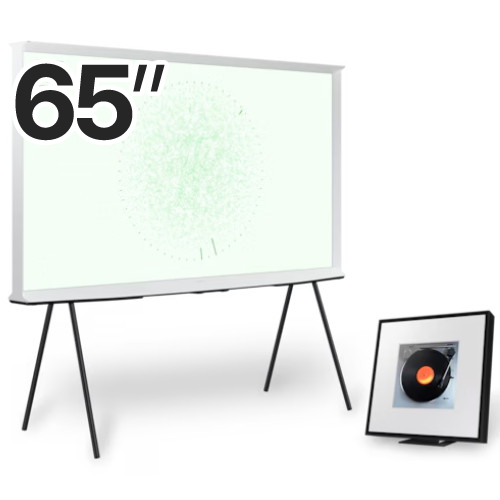 삼성전자 더 세리프 KQ65LSD01AFXKR + 뮤직 프레임 HW-LS60D (TV+스피커)