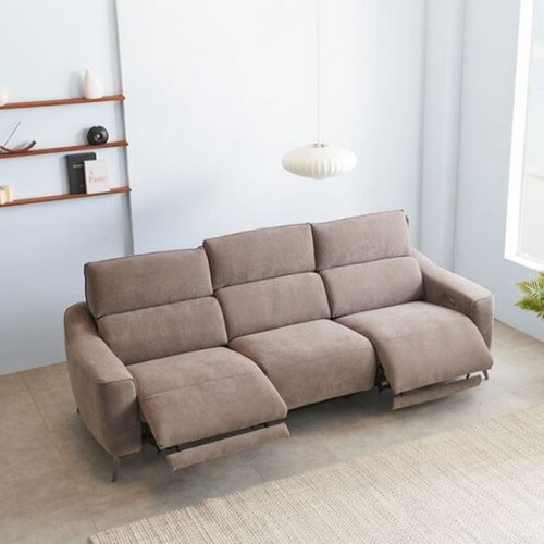 보루네오하우스 라보떼 모니카 이지클린 패브릭 리클라이너 4인용 (일반형)_이미지