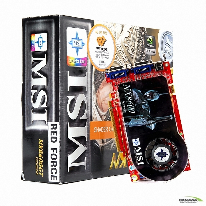 MSI ������ 8600GT NX8600GT Shader OC RedForce 256MB �����ڽ�