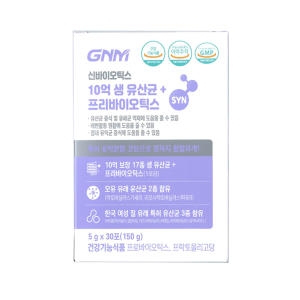 GNM자연의품격 10억 생 유산균 + 프리바이오틱스 5g 30포 (1개)_이미지