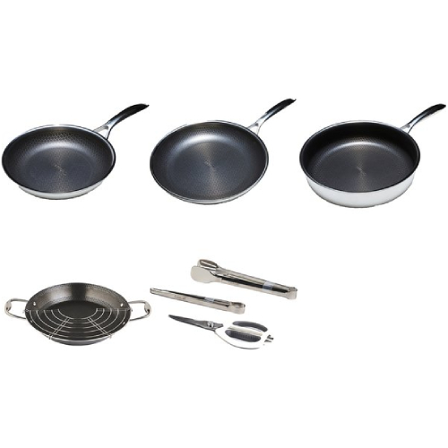 쿡셀 프라이팬 멀티 썸머세트 (팬3종+멀티팬+키친툴+가방)_이미지