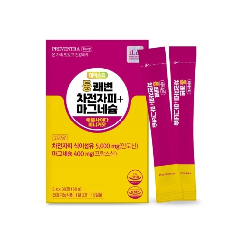  프리벤트라 테이스티 통쾌변 차전자피+마그네슘 30포 [1개]