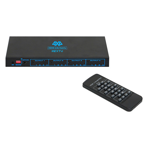 이지넷유비쿼터스 NEXTU 매우드 4:4 HDMI 매트릭스 스위치