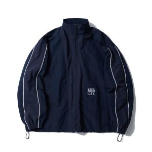 데일리룸 PICKOL209_러닝클럽 트랙 자켓_네이비OL209210502