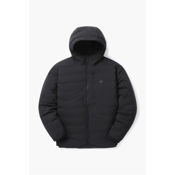 논퀼팅 후드 다운 JWJDW23261BLK