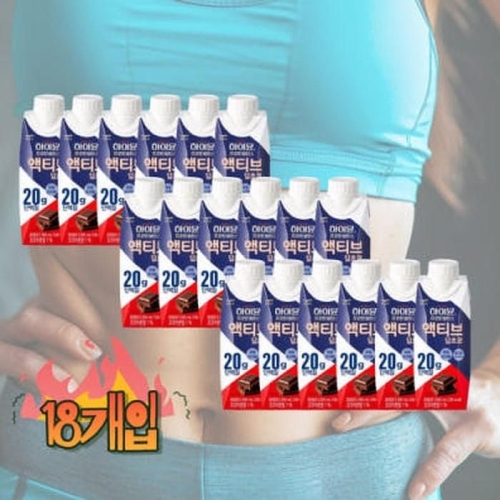 일동후디스 하이뮨 프로틴 밸런스 액티브 초코 250ml (54개)_이미지