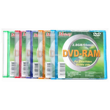 멜로디 DVD-RAM (DS) 2.8GB 3x 쥬얼 5장 Mini