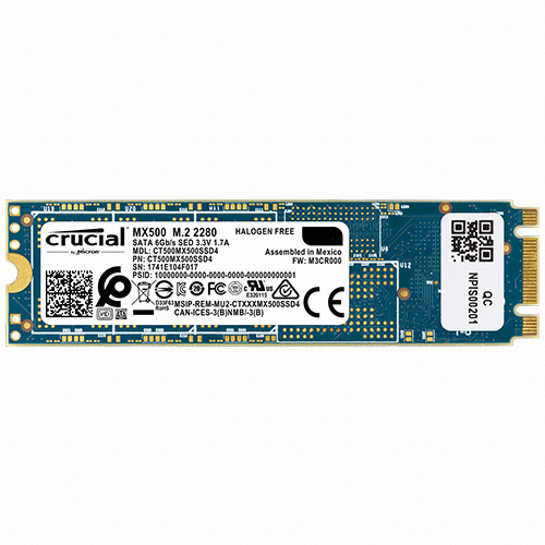 마이크론 Crucial MX500 M.2 SATA 아스크텍 (1TB)_이미지