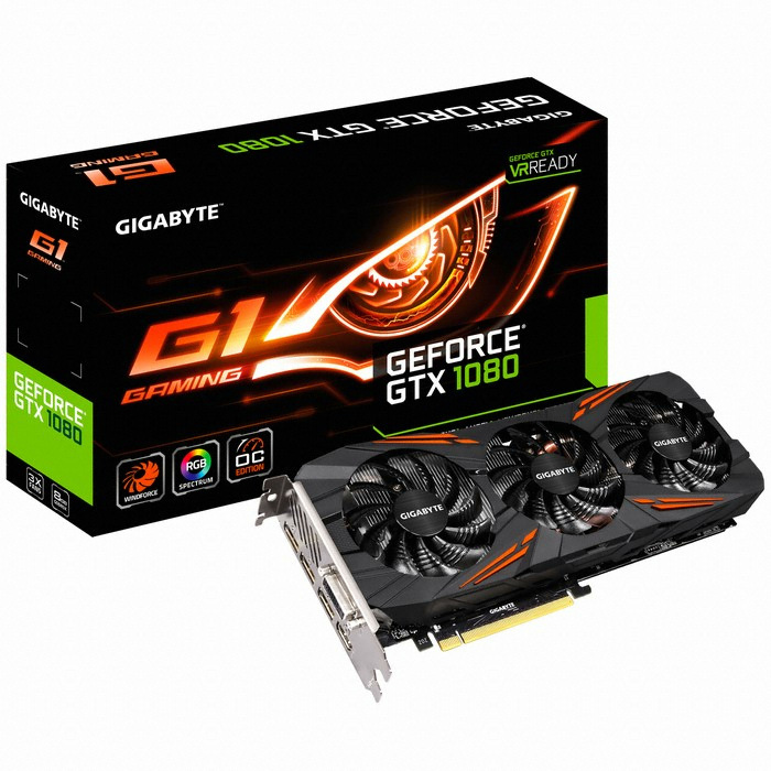 GIGABYTE 지포스 GTX1080 G1.GAMING D5X 8GB