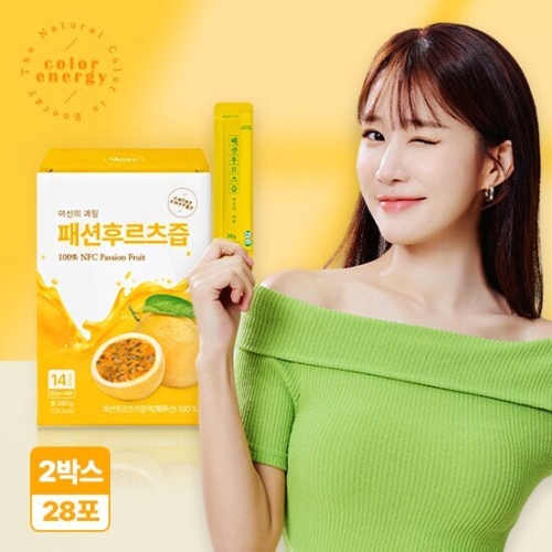 컬러에너지 여신의 과일 패션후르츠즙 14포